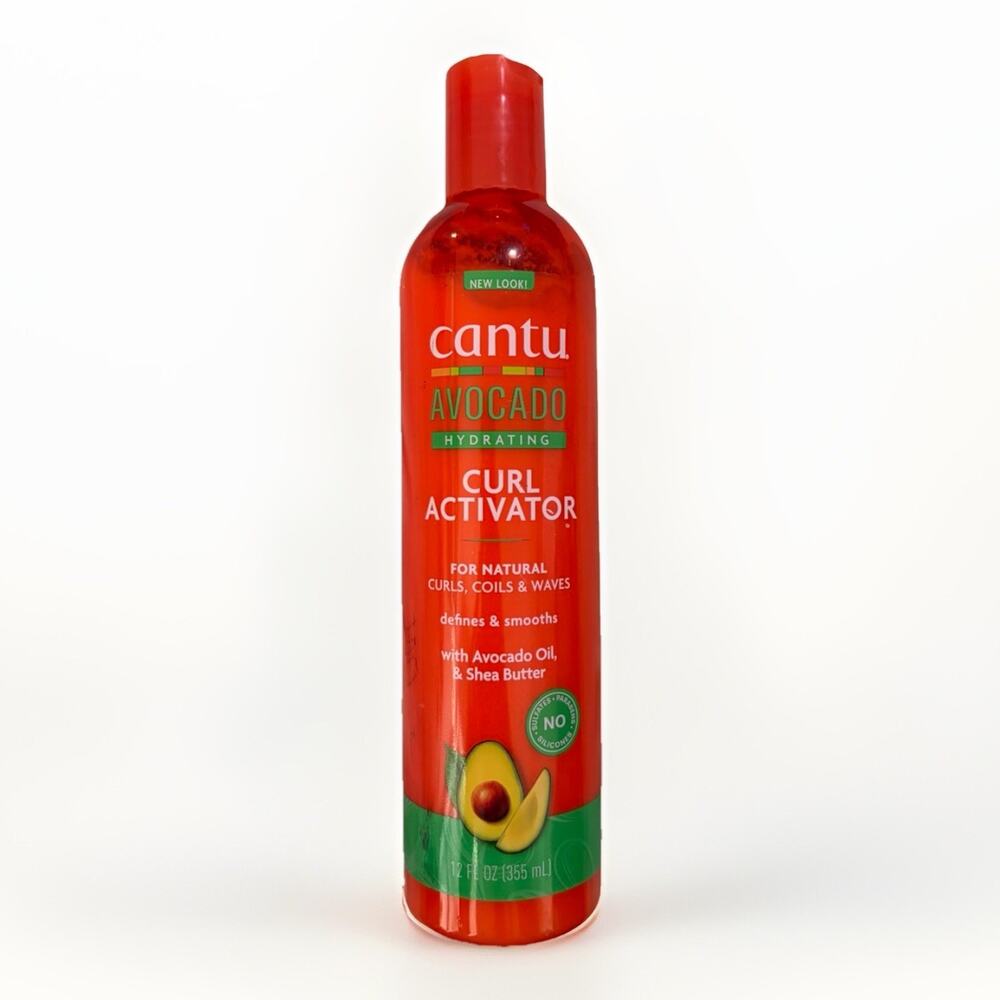 Cantu Avocado Oil Hydrating Curl Activator Cream 12 oz Defines Curls Waves